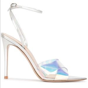 Gianvito Rossi Stark Iridescent PVC Sandal